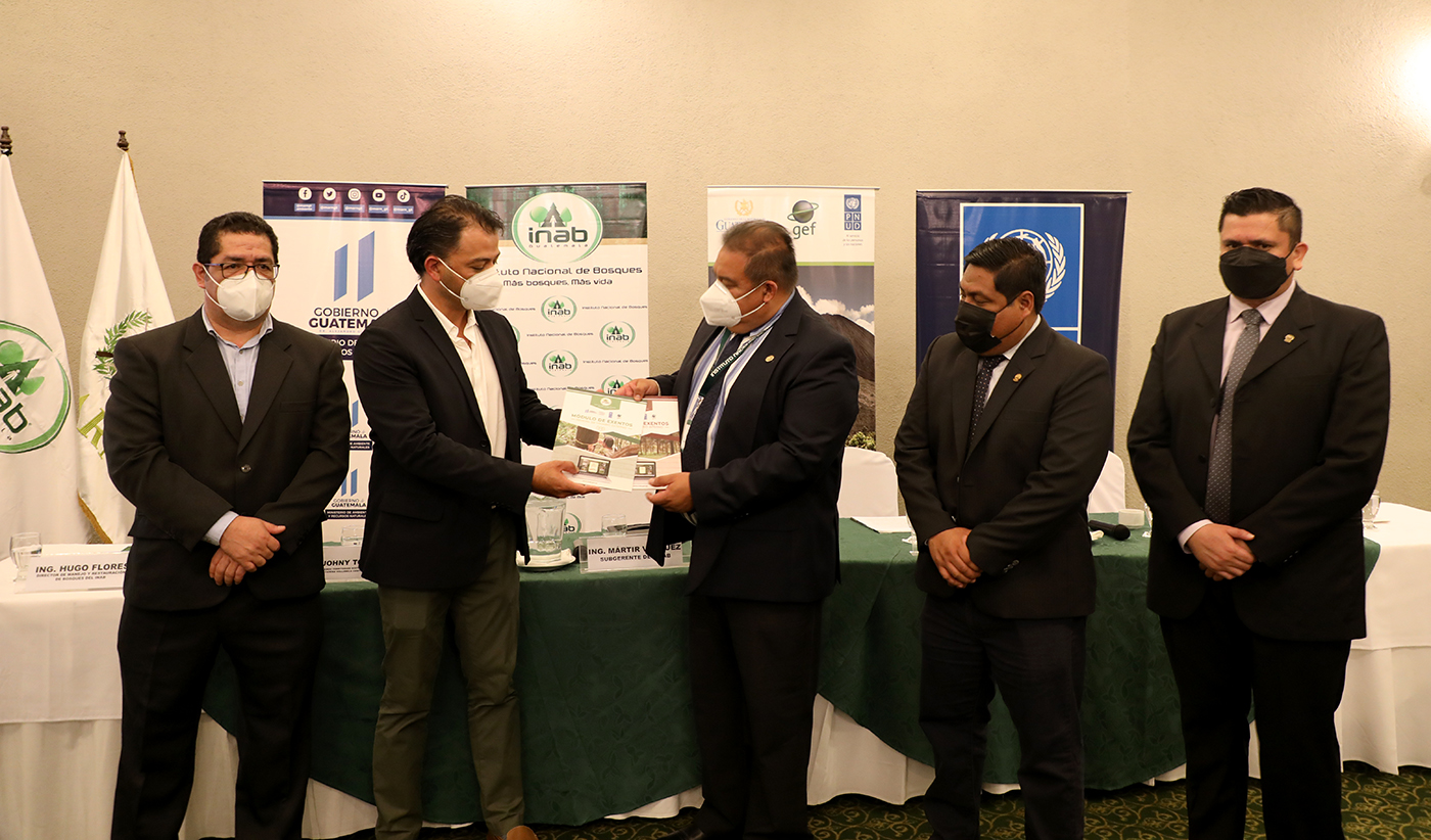 INAB avanza en la modernización del sector forestal de Guatemala con apoyo de MARN y PNUD