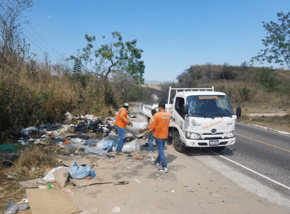MARN coordina eliminación de basurero en Sanarate