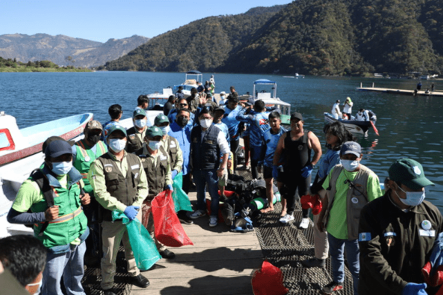 Tercera fase de Playas Limpias comienza en San Lucas Tolimán, Sololá