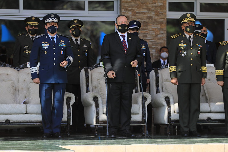 Presidente Giammattei: “Fuerzas Armadas son pilar de democracia, seguridad y paz social”