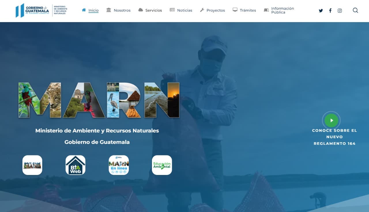 MARN presenta su nuevo y moderno portal web