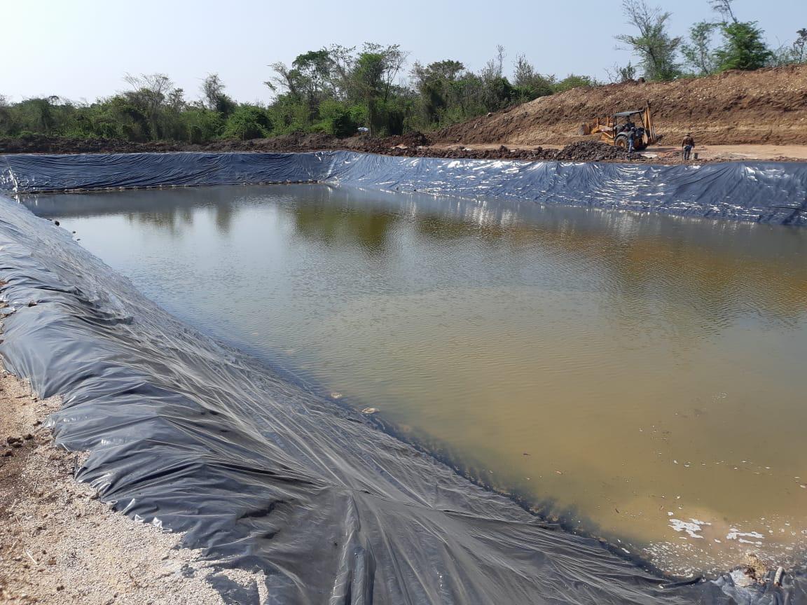 Delegados del MARN en Petén realizan monitoreo de construcción de plantas de tratamiento para hospital temporal de COVID-19