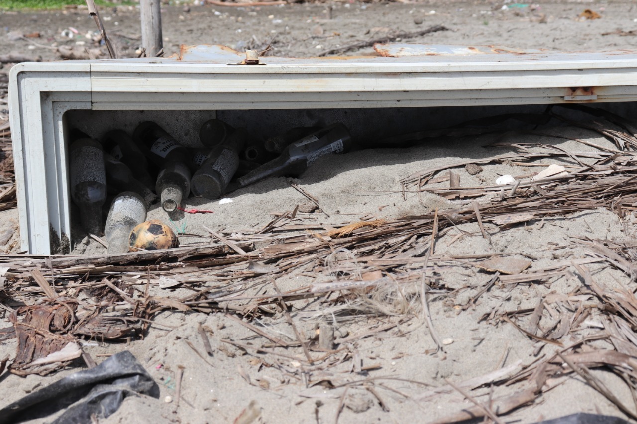 Jornadas de limpieza reducen la contaminación en la desembocadura del Motagua