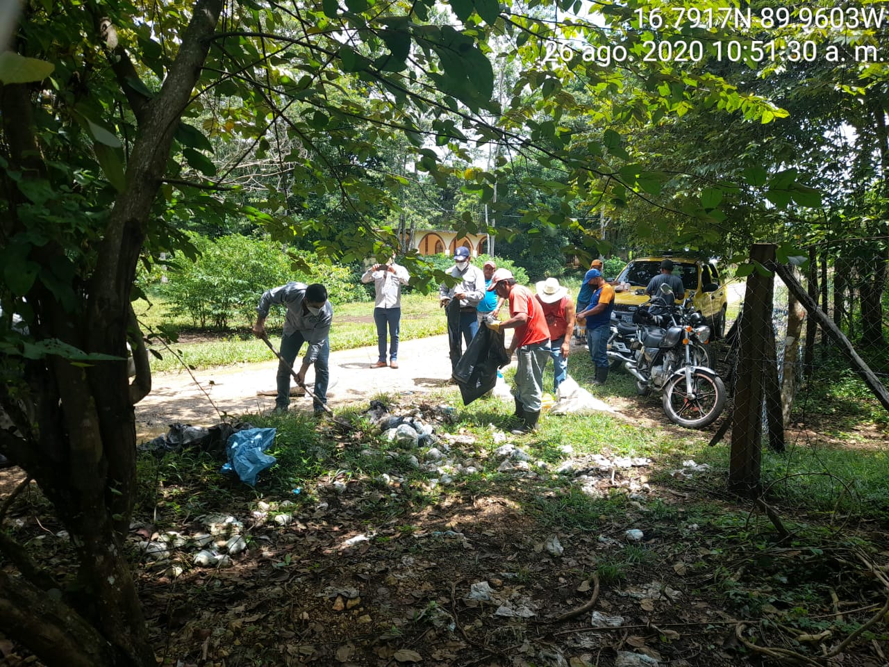 Monitoreo evita basureros clandestinos en Petén