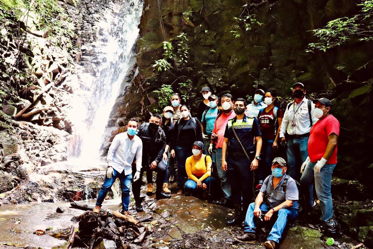 MARN dirige la protección de las cataratas La Rinconada