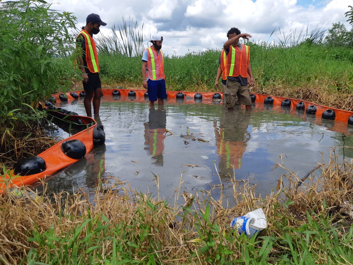 MARN continúa con acciones de limpieza del Lago Petén Itzá y la protección de los ecosistemas