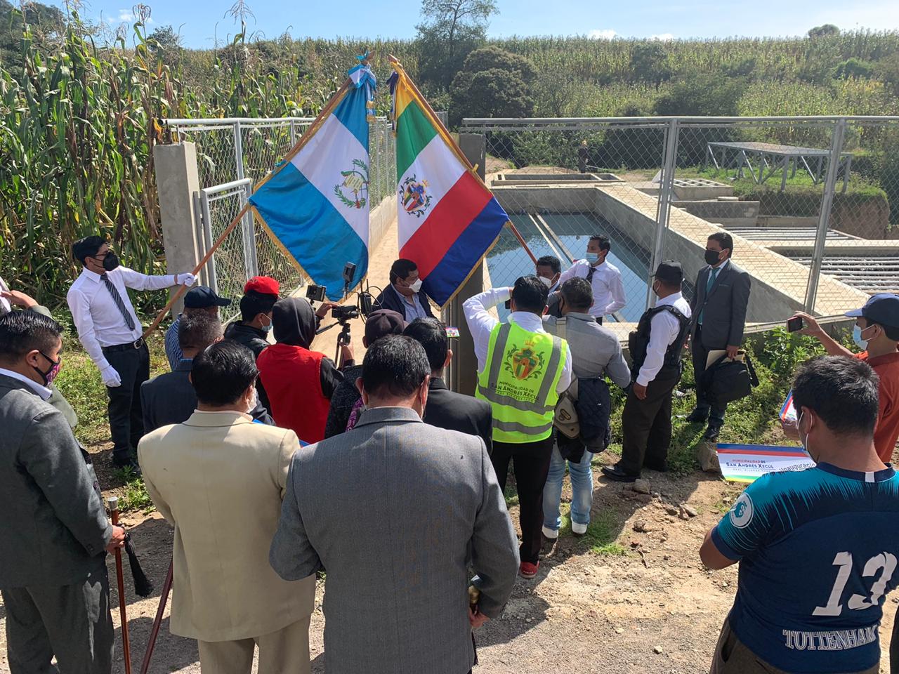 San Andrés Xecul inaugura planta de tratamiento de aguas residuales