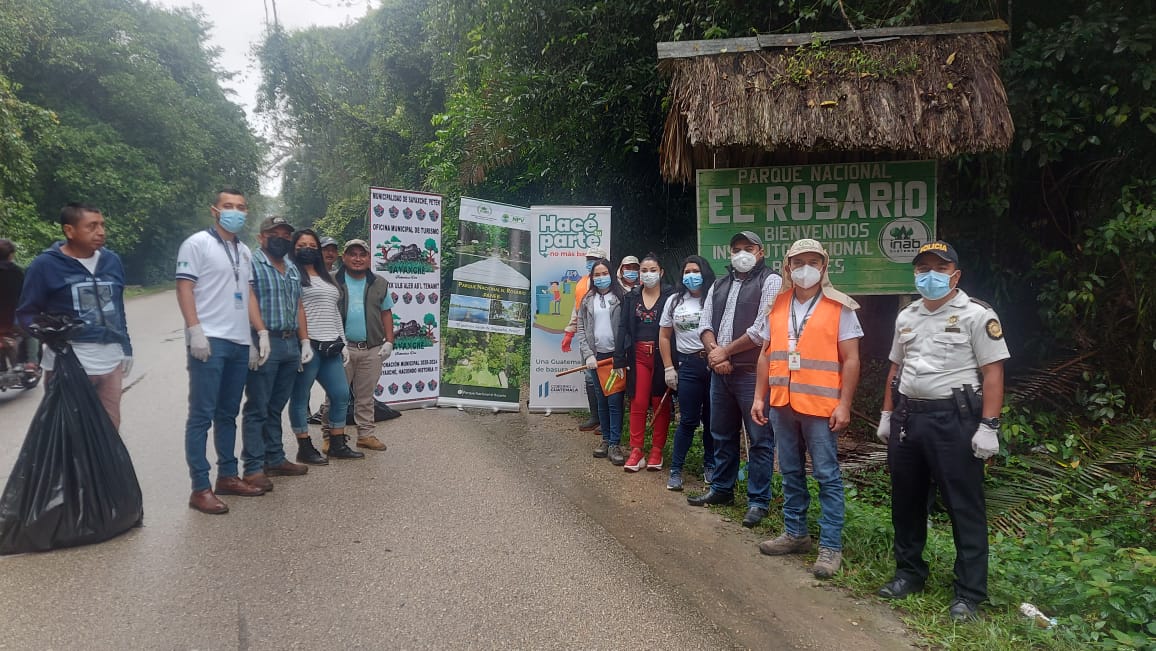 Petén hace su parte en contra de la contaminación