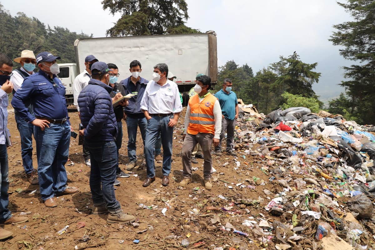Ministerio de Ambiente supervisa y asesora gestión de desechos en Quetzaltenango