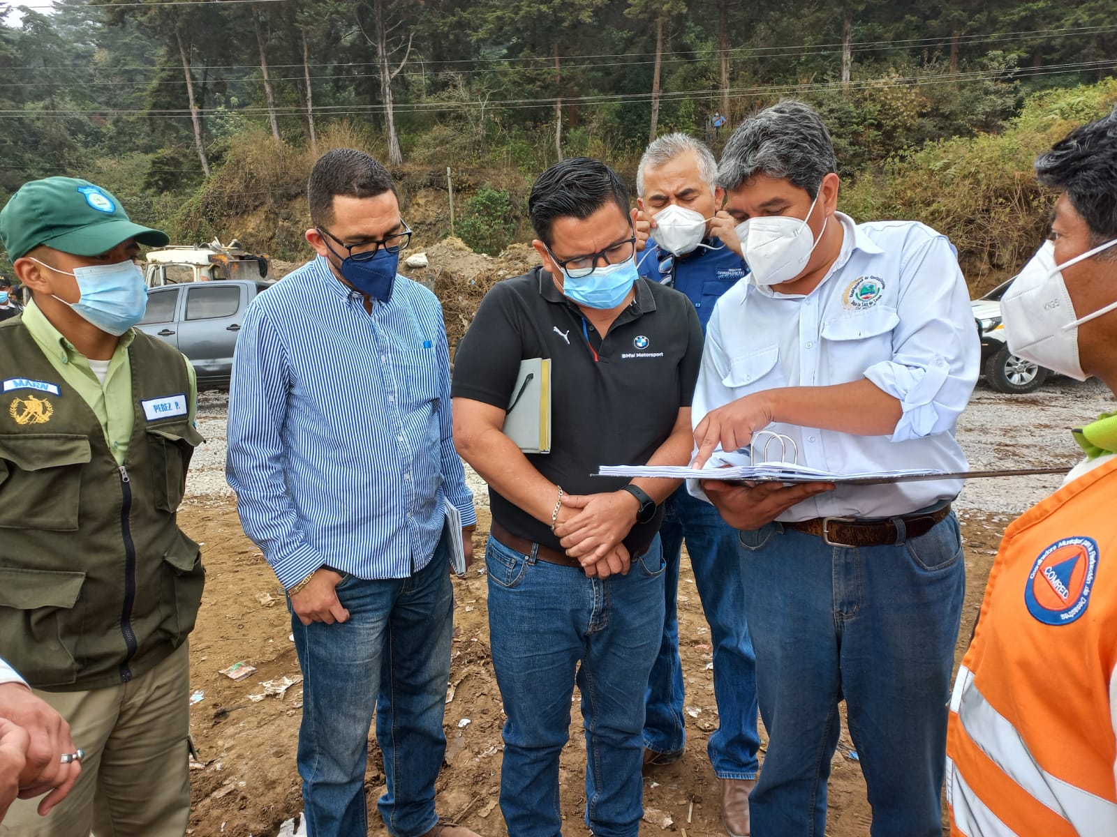 MARN continúa con apoyo técnico a Quetzaltenango por problemática de desechos