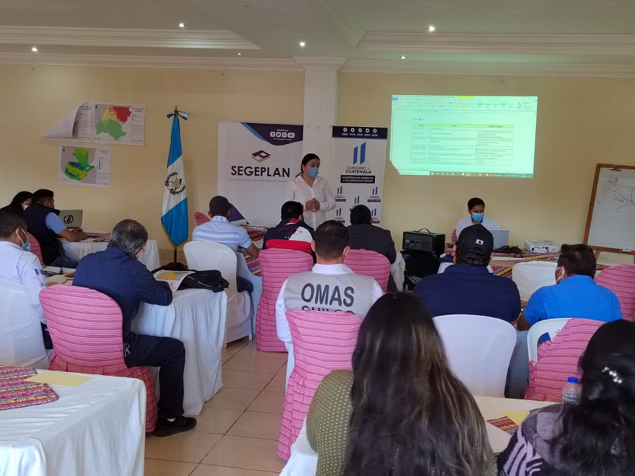 Taller del MARN fortalece a personal de municipalidades de Huehuetenango