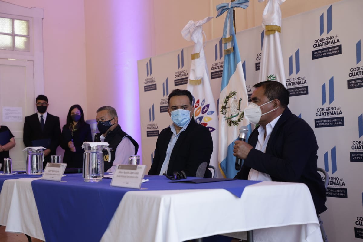 Convenio para proteger la cuenca media del río Motagua