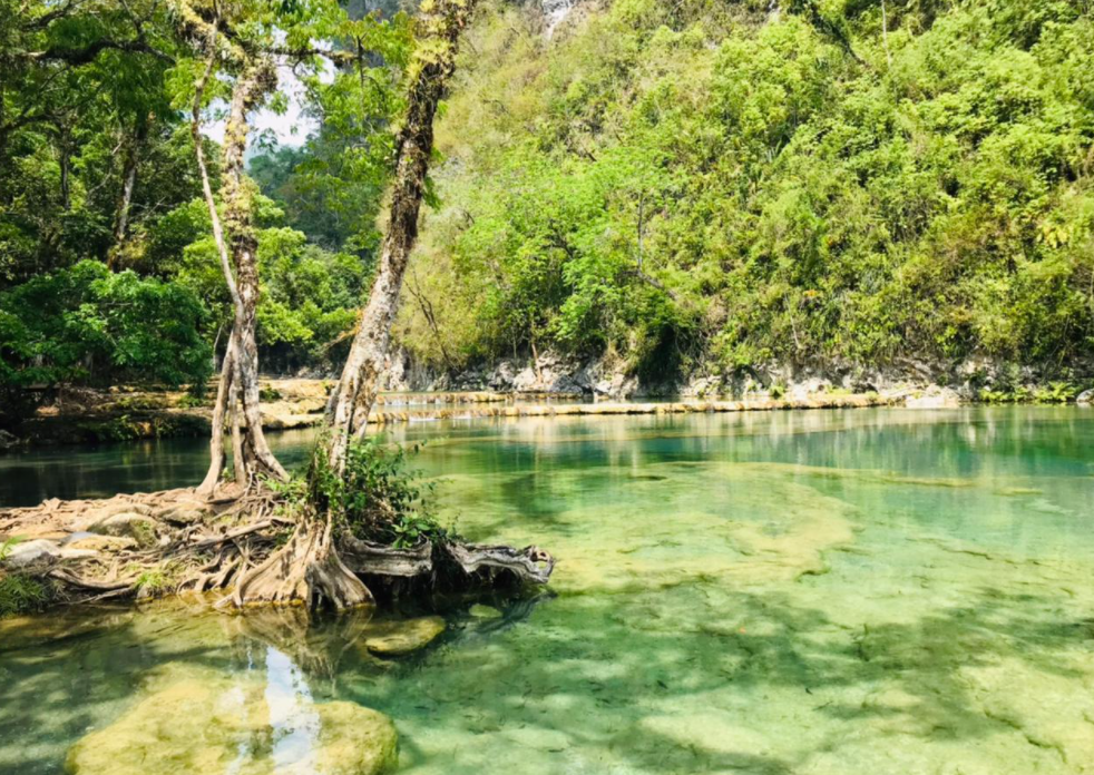 MEM y MARN descartan contaminación en Monumento Natural Semuc Champey