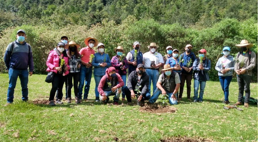 Jornada de reforestación en la cuenca del río Xayá protege recarga hídrica