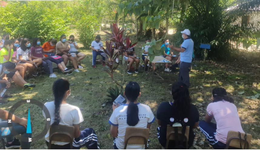 Jóvenes de Petén reciben educación ambiental del MARN