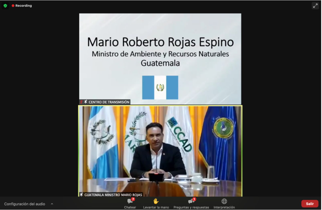 Guatemala participa en la revisión del capítulo ambiental del DR-CAFTA