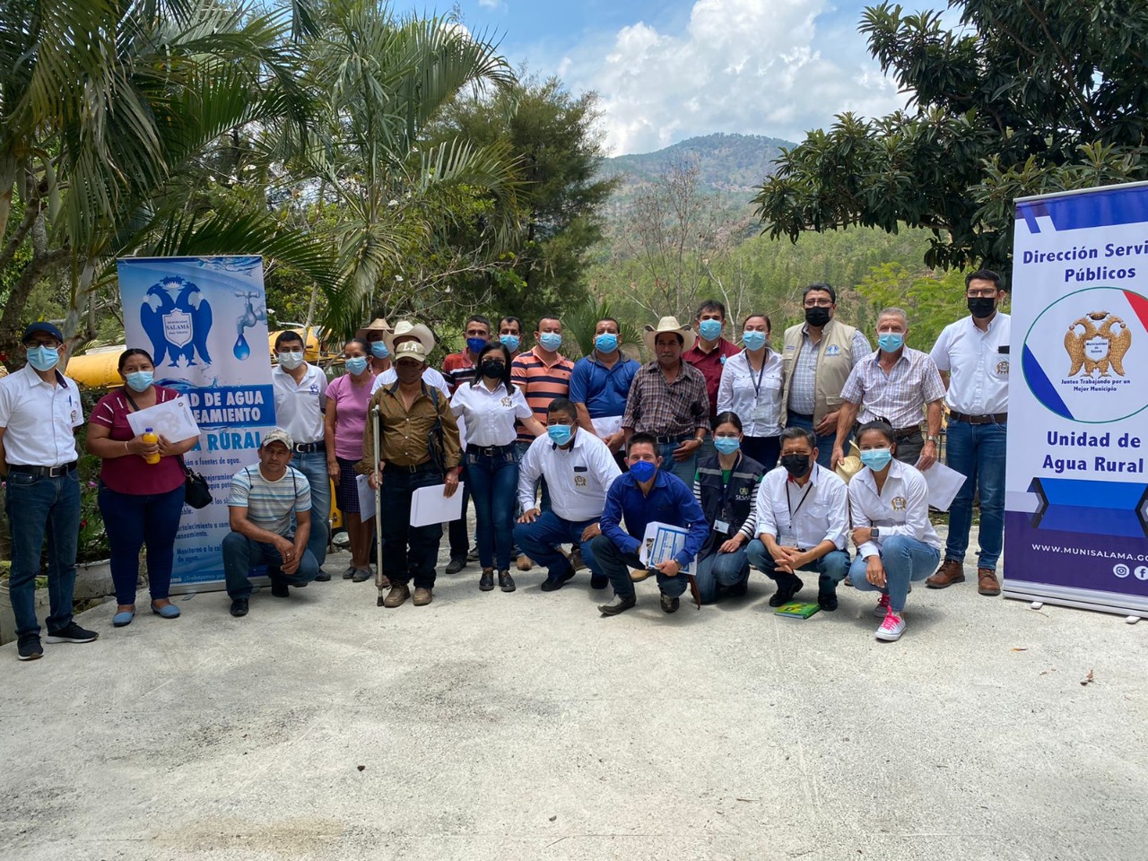 Fortalecen prácticas de los comités de agua de las regiones central y sur de Baja Verapaz