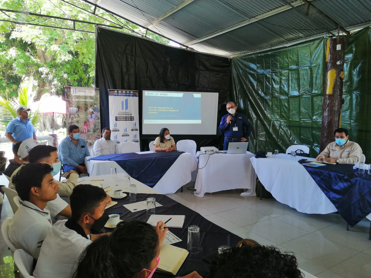 Municipalidades de Jutiapa y Santa Rosa reciben taller sobre cambio climático y el Reglamento 164-2021