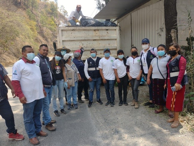 Jornadas de limpieza en Huehuetenango recolectan 20 toneladas de desechos