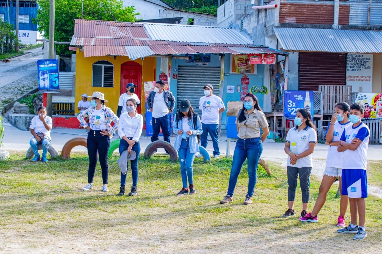 MARN impulsa jornada de limpieza en Flores, Petén