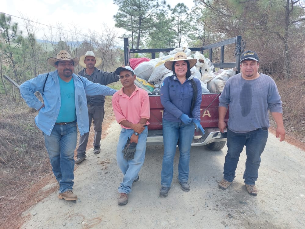 MARN recolecta 21 toneladas de desechos en Huehuetenango