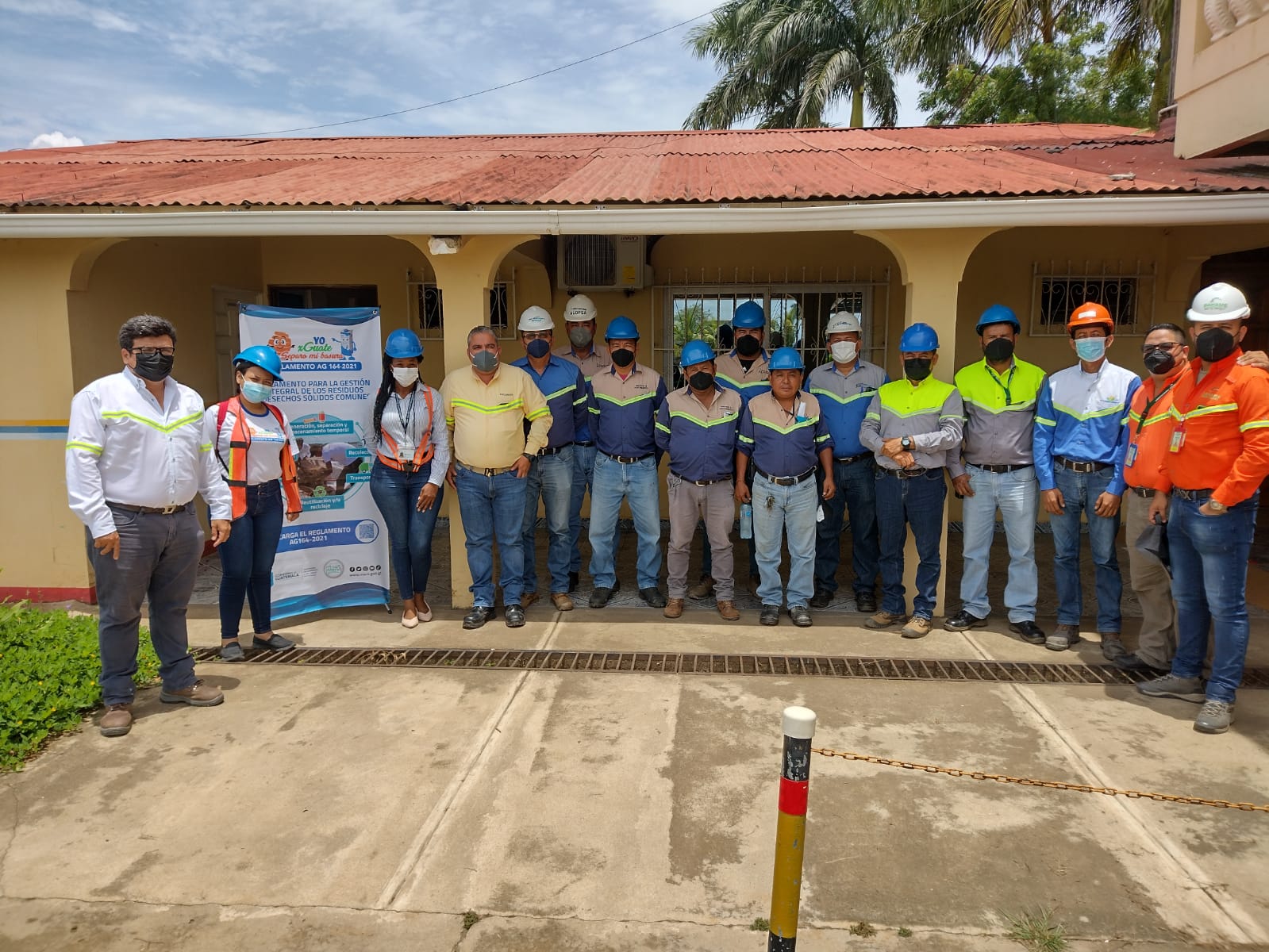 MARN en Puerto Barrios capacita a personal de empresas sobre el Reglamento 164-2021