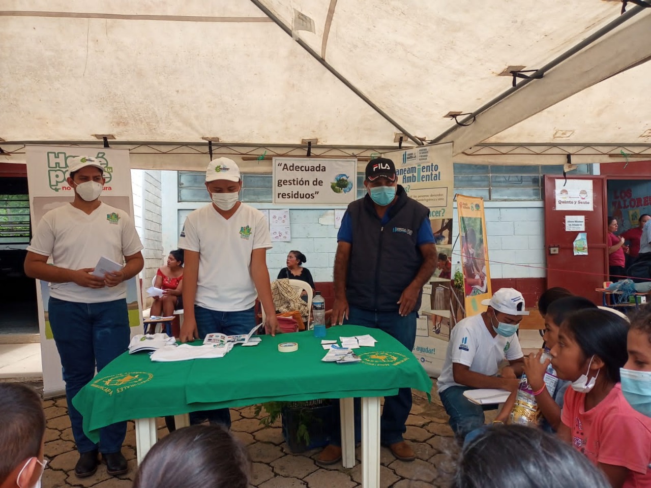 Feria lúdica en Zacapa motiva a conservar los recursos hídricos