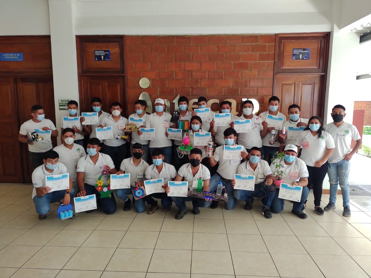 Jóvenes de Zacapa se unen a los Guardianes Ecológicos del MARN