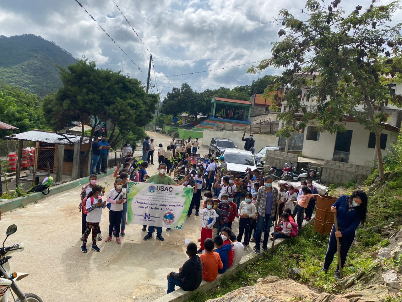San Cristóbal Acasaguastlán trabaja por recuperar áreas degradadas