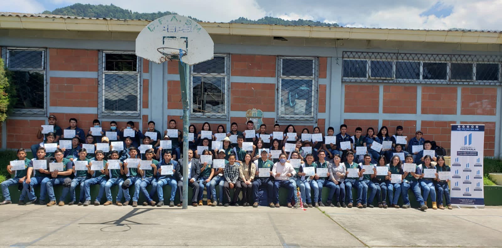 Estudiantes de San Marcos son líderes ambientales de Guatemala