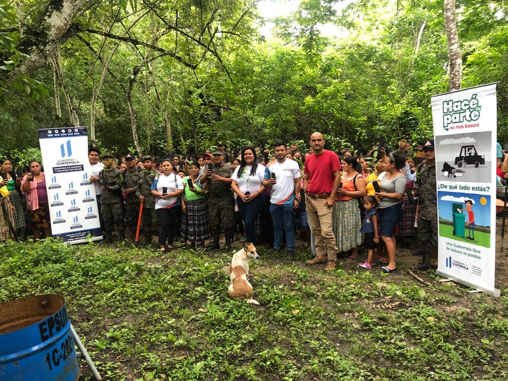 MARN y pobladores de Petén fortalecen la cobertura forestal