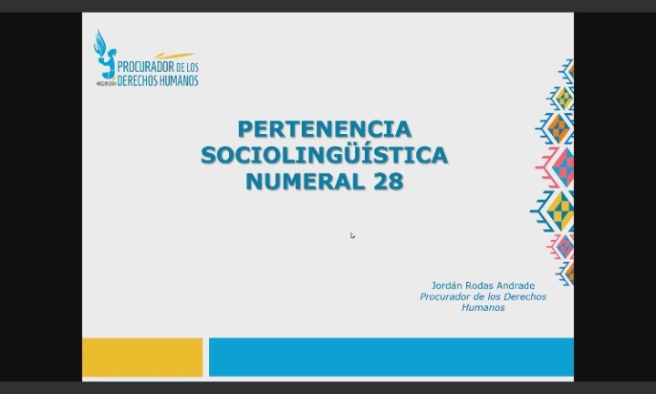 Delegaciones departamentales del MARN se capacitan en  pertenencia sociolingüística