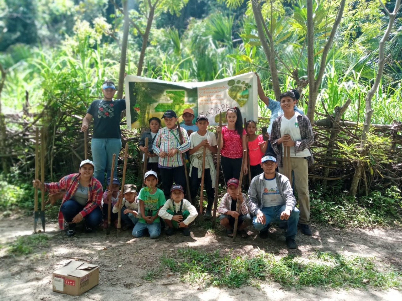 MARN en Zacapa capacita a estudiantes para cuidar los bosques