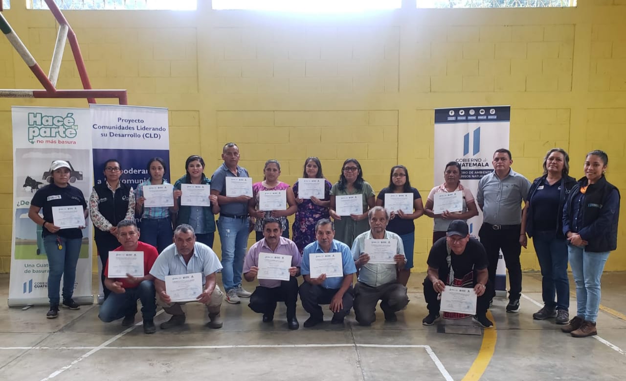 Líderes comunitarios de San Marcos están comprometidos con el medioambiente