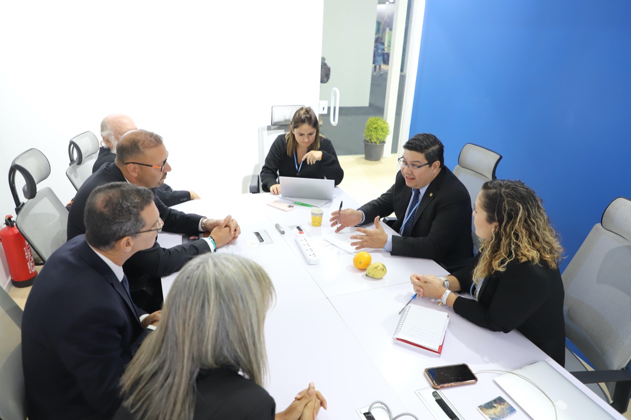<strong>Ministro Gerson Barrios coordina alianzas en la COP27</strong>