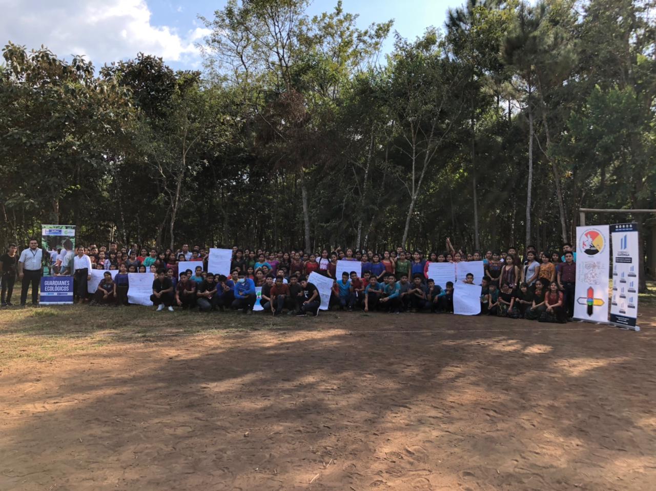 <strong>Jóvenes de Petén comienzan proceso de formación como Guardianes Ecológicos</strong>