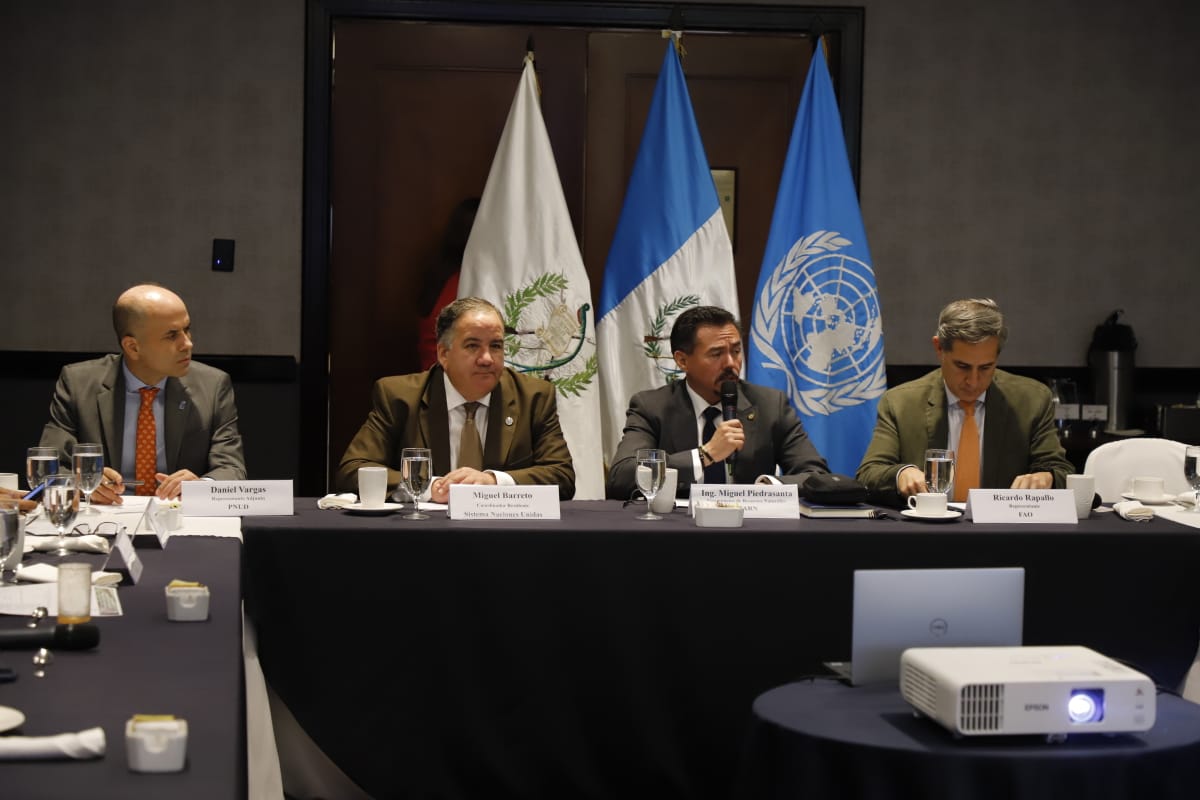 MARN  y ONU comparten prioridades de apoyo para el Medio Ambiente