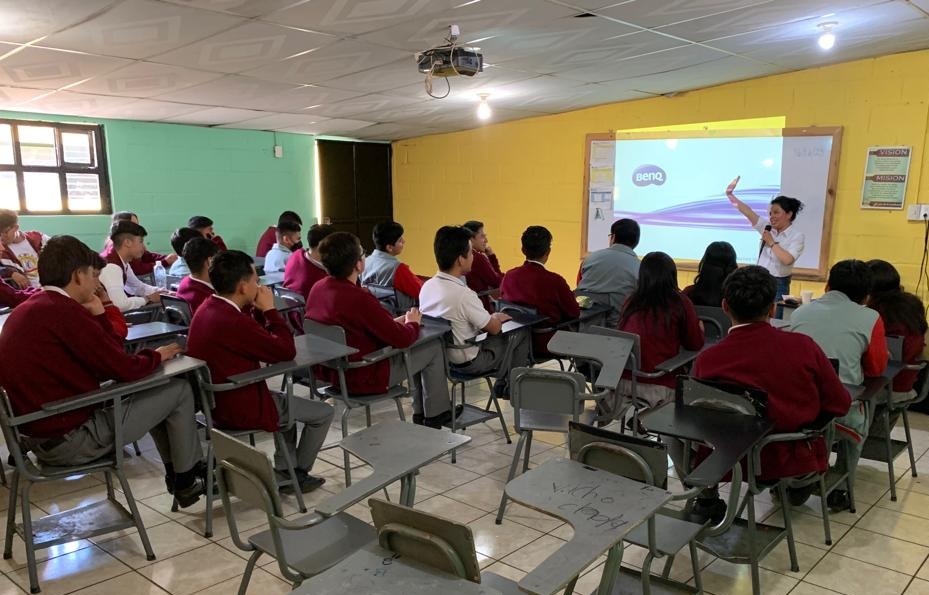 Capacitaciones del MARN en San Pedro Sacatepéquez, San Marcos llegan a estudiantes