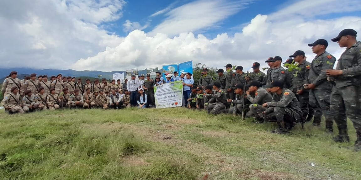 MARN planta más árboles en San Jerónimo Baja Verapaz