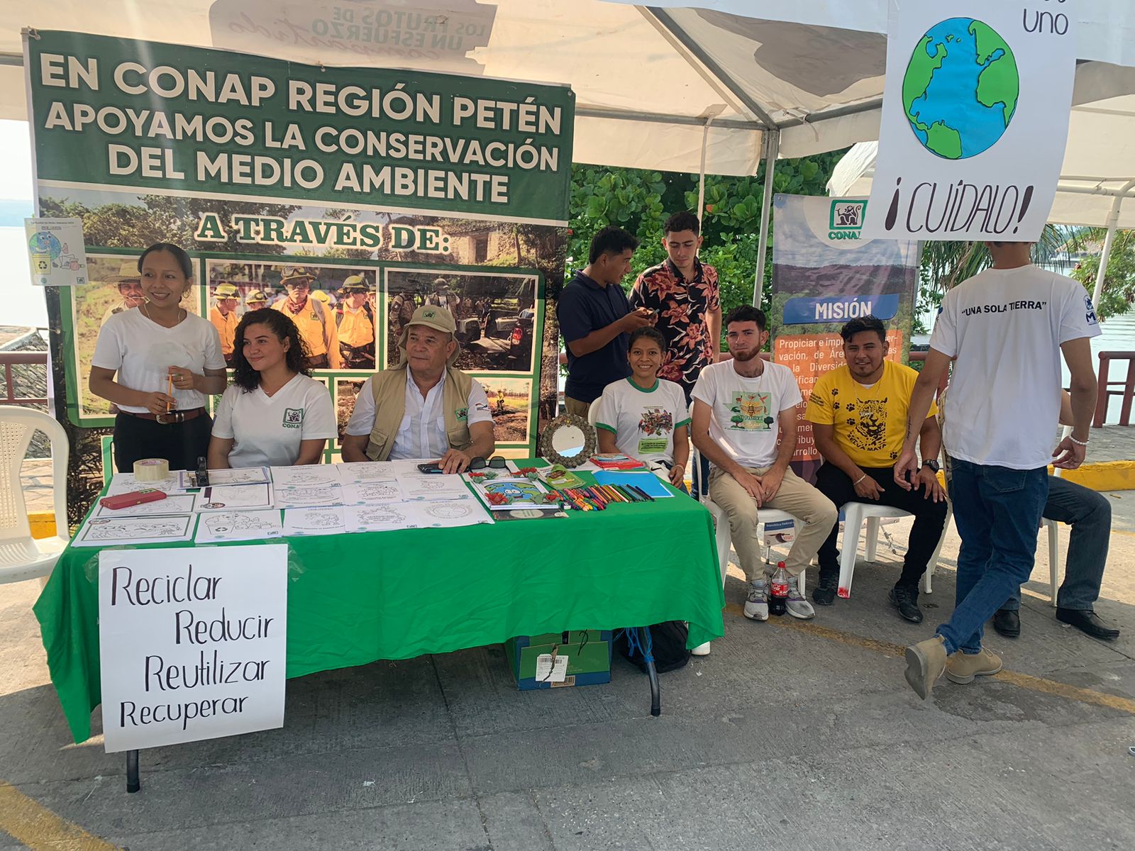 MARN promueve el cuidado y conservación de los recursos naturales en Petén