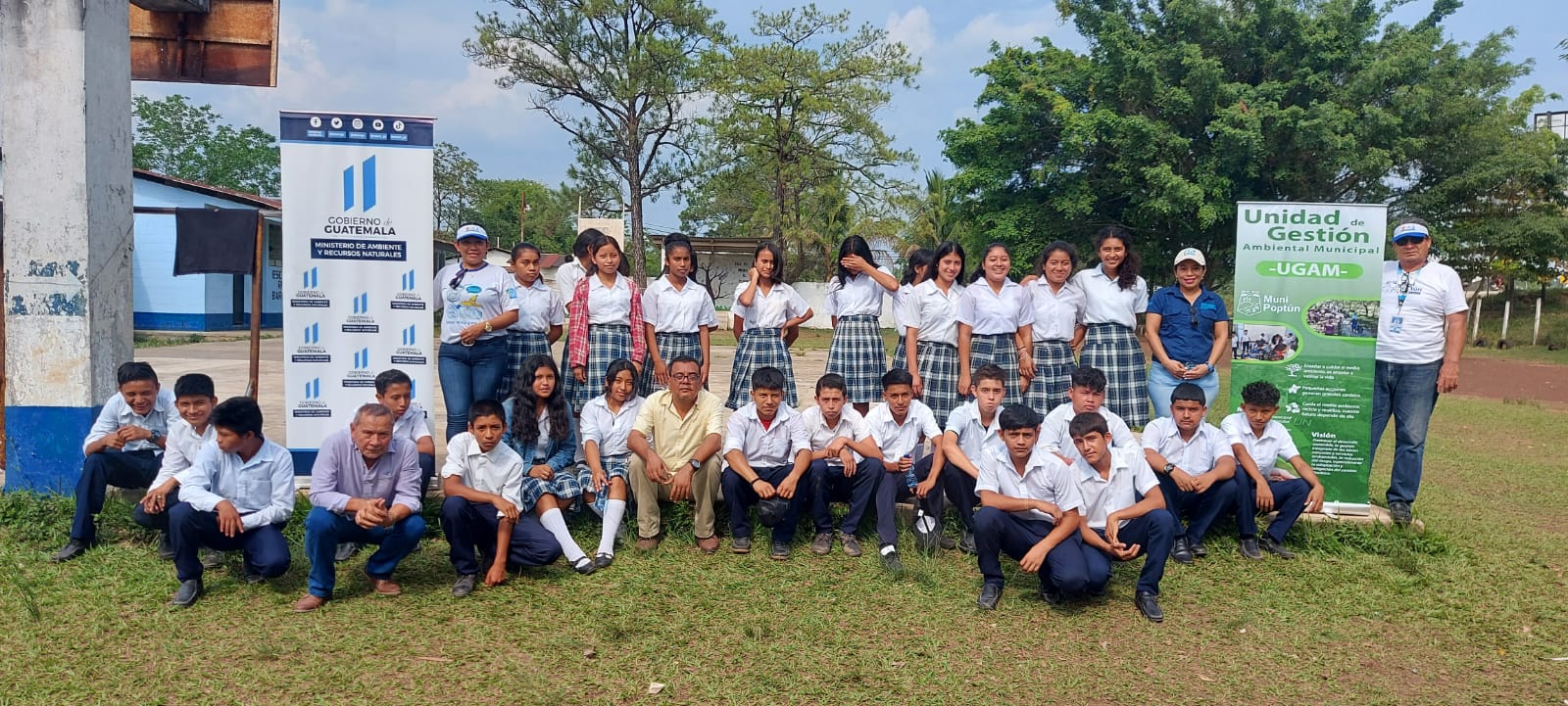 Baja Verapaz, Petén y San Marcos promueven la formación ambiental