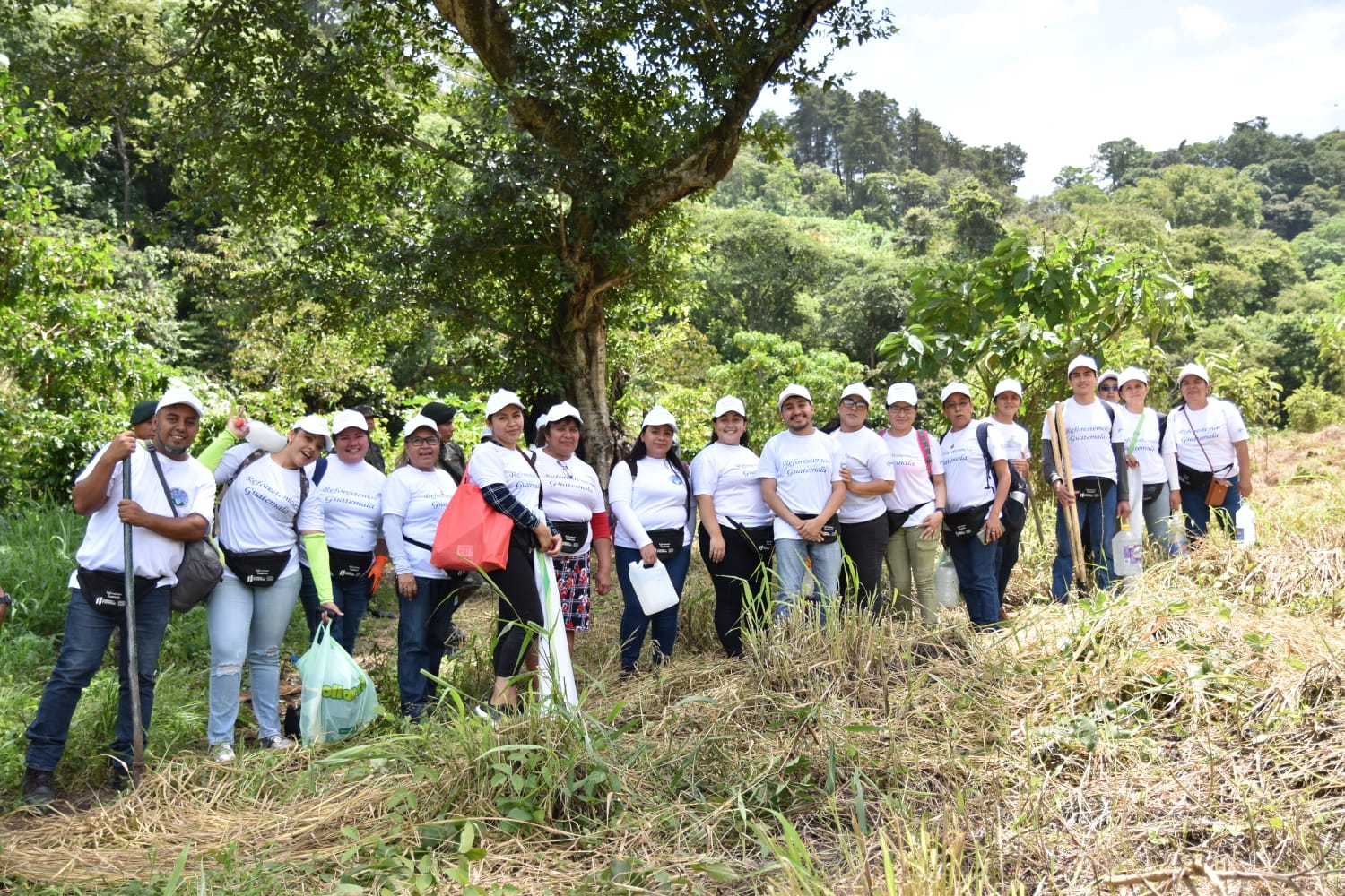 Con el cuarto Viernes de Reforestación suman 6,100 árboles a la cobertura forestal de Guatemala