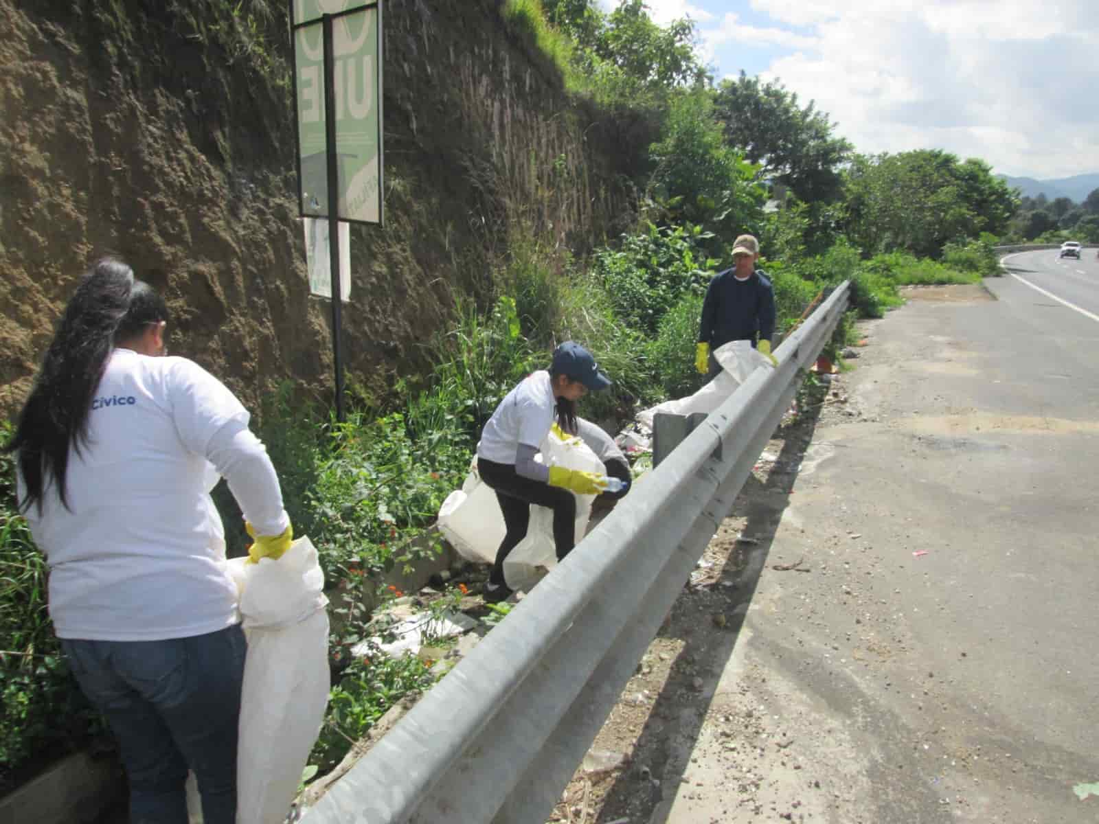 Jornada de limpieza en Chimaltenango reúne a voluntarios