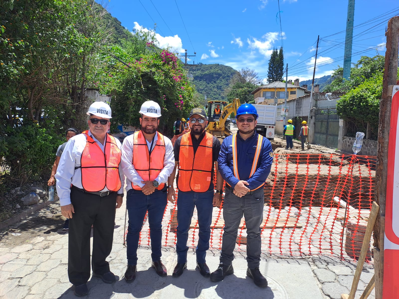 Avanza sistema de tratamiento de aguas residuales en Panajachel con el apoyo del MARN