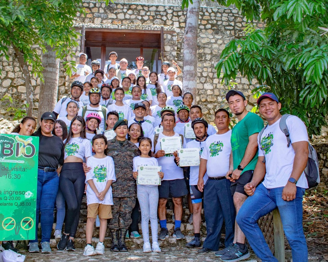 Travesía por el Medio Ambiente en Petén promueve la protección de flora y fauna