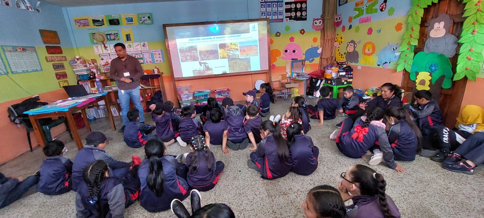 Estudiantes de Malacatán y San Pedro Sacatepéquez, San Marcos reciben educación ambiental
