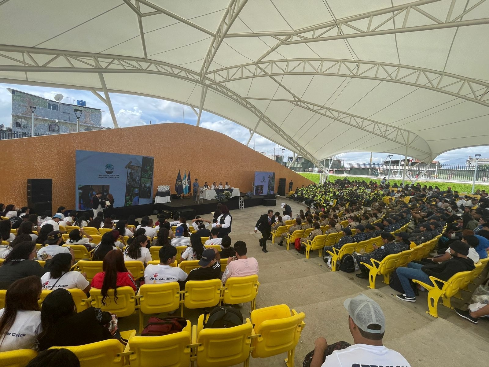 MARN PARTICIPA EN LA CONMEMORACIÓN DEL DIA DE LA JUVENTUD