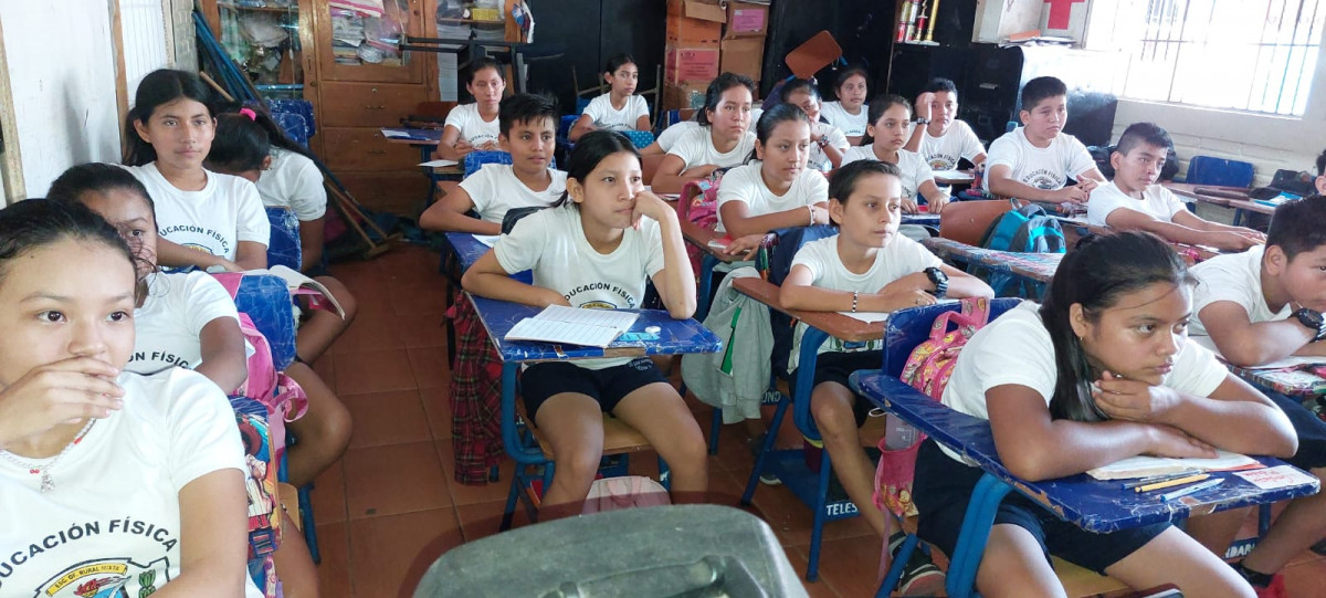 MARN en San Marcos continúa formando nuevos guardianes Ecológicos