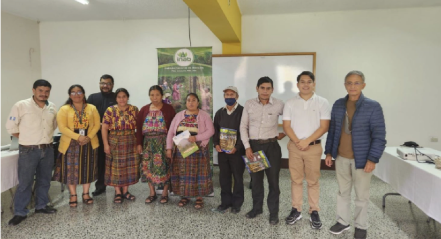 Promoviendo territorios sostenibles y resilientes en paisajes de la cadena volcánica central de Guatemala